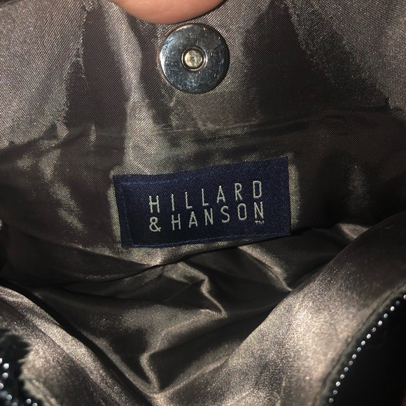 Hillard and Hanson Silver Beaded Mini Evening Bag - Picture 7 of 10